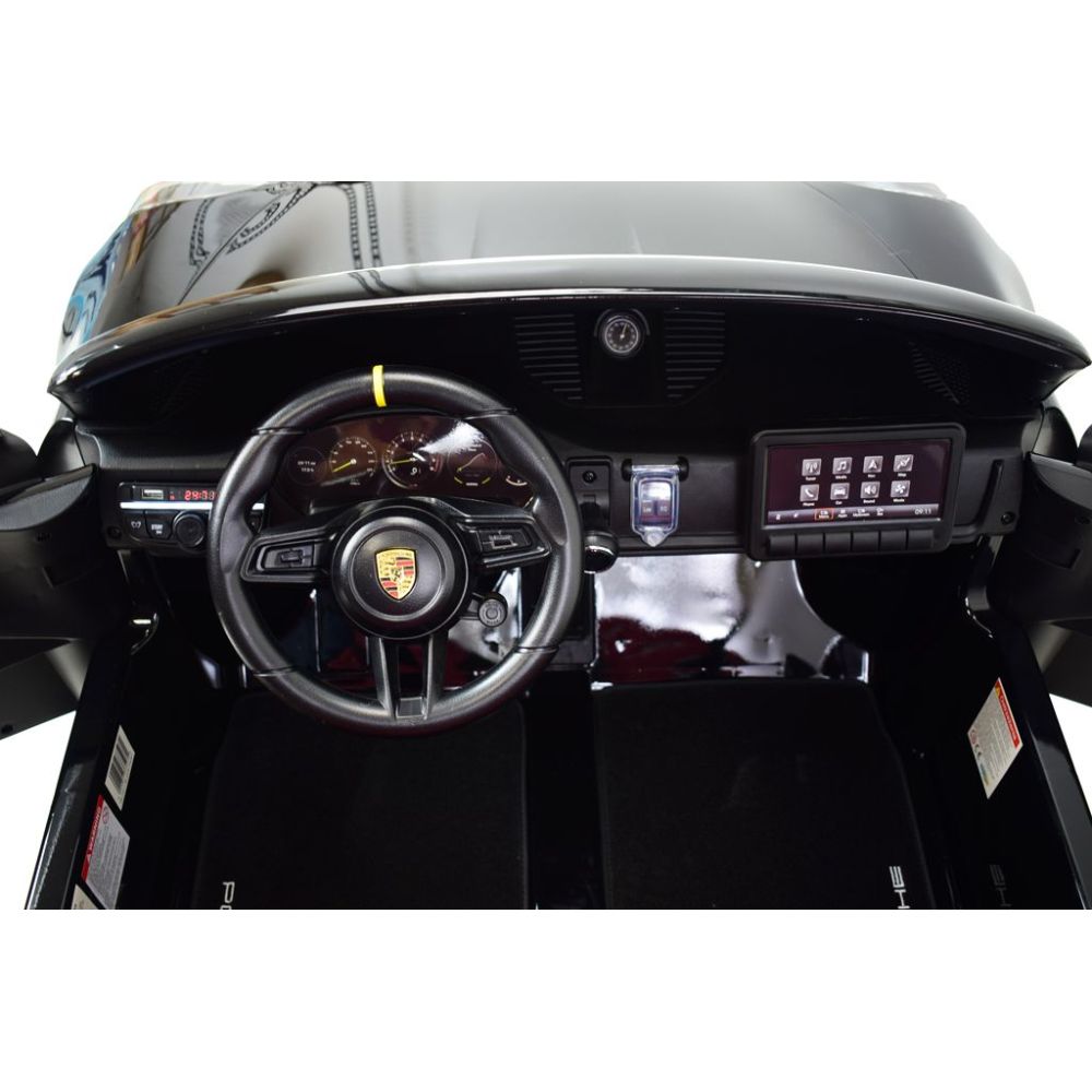 Milžiniškas „Porsche 911 GT3“ su 560 W, 24 V akumuliatoriumi, tyliais „MUTE“ varikliais, dažais / DK-P911