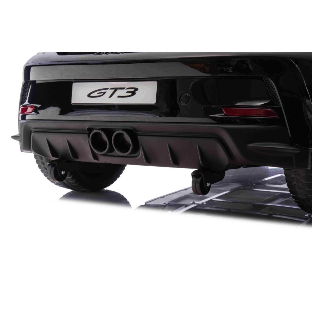 Milžiniškas „Porsche 911 GT3“ su 560 W, 24 V akumuliatoriumi, tyliais „MUTE“ varikliais, dažais / DK-P911