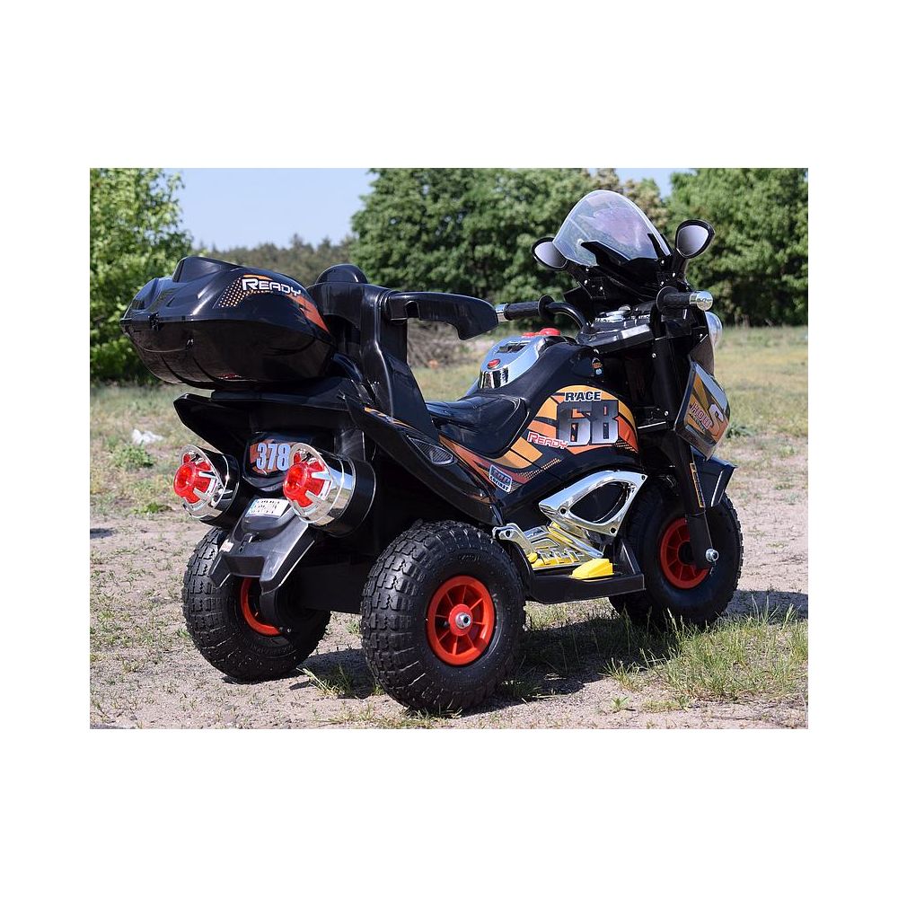 „MEGA MOTOR“ 4 greičiai, 2 „STRONG 2“ varikliai, atlošas, pripučiamos padangos / PB-378