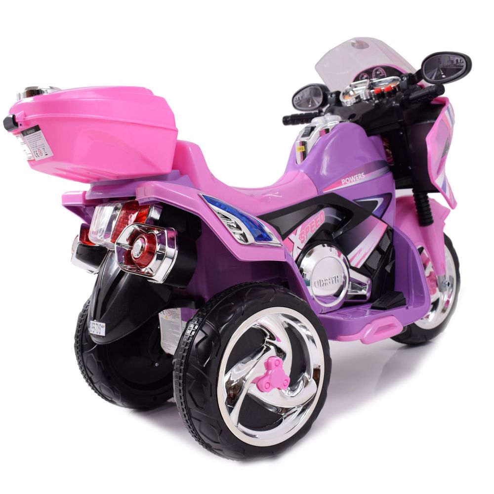 MOTORAS LENKTYNIŲ MOTOCIKLAS „SUPERSTAR“ – NAUJAS DIZAINAS, GARSO EFEKTAI, ŠVIESOS / WXE358D