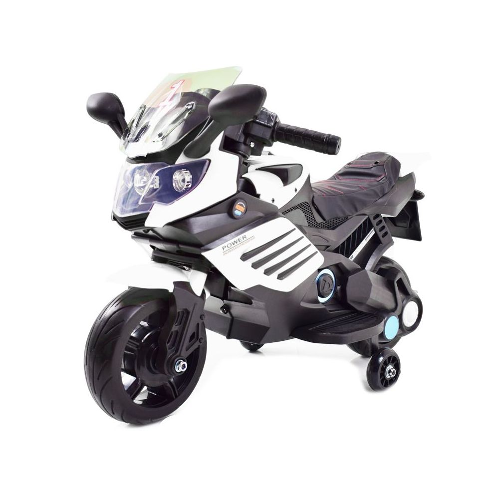 MOTOR ŚCIGACZ POWER 158 - PIERWSZY MOTOREK DLA DZIECKA, MIĘKKIE SIEDZENIE, MIĘKKIE KOŁA EVA/LQ158