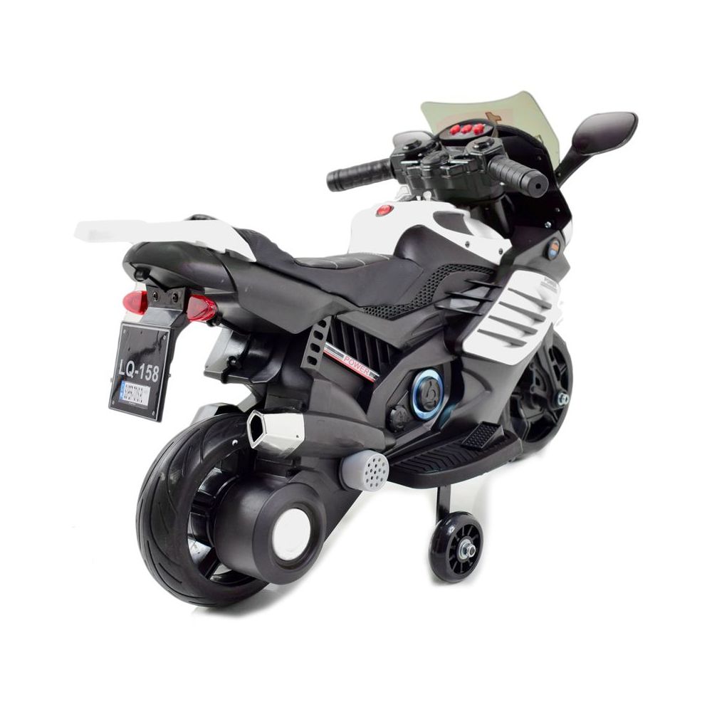 MOTOR ŚCIGACZ POWER 158 - PIERWSZY MOTOREK DLA DZIECKA, MIĘKKIE SIEDZENIE, MIĘKKIE KOŁA EVA/LQ158