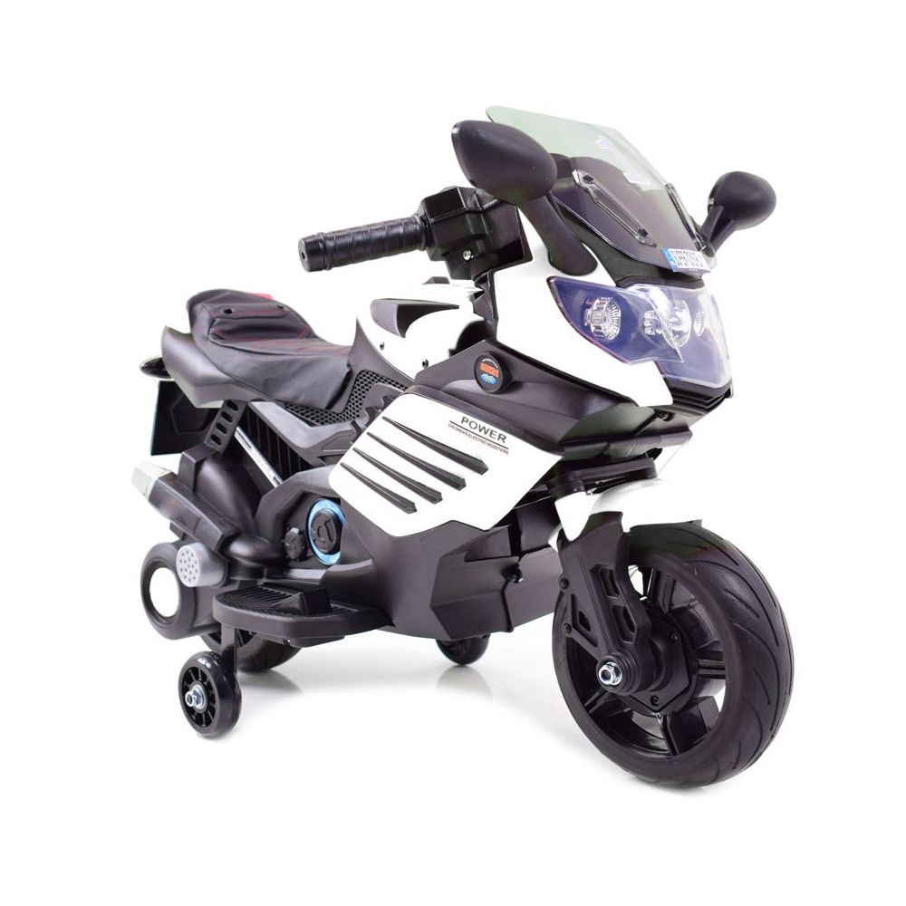 MOTOR ŚCIGACZ POWER 158 - PIERWSZY MOTOREK DLA DZIECKA, MIĘKKIE SIEDZENIE, MIĘKKIE KOŁA EVA/LQ158