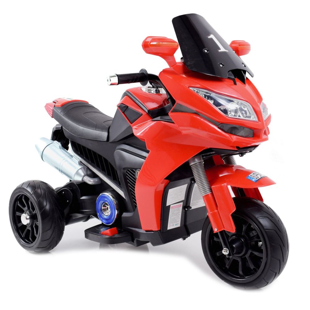 DIDELIS MOTOCIKLAS SU IŠMETIMO GARSO SIMULIACIJA, MINKŠTI RATAI STRONG 2 EXCLUSIVE/6288A