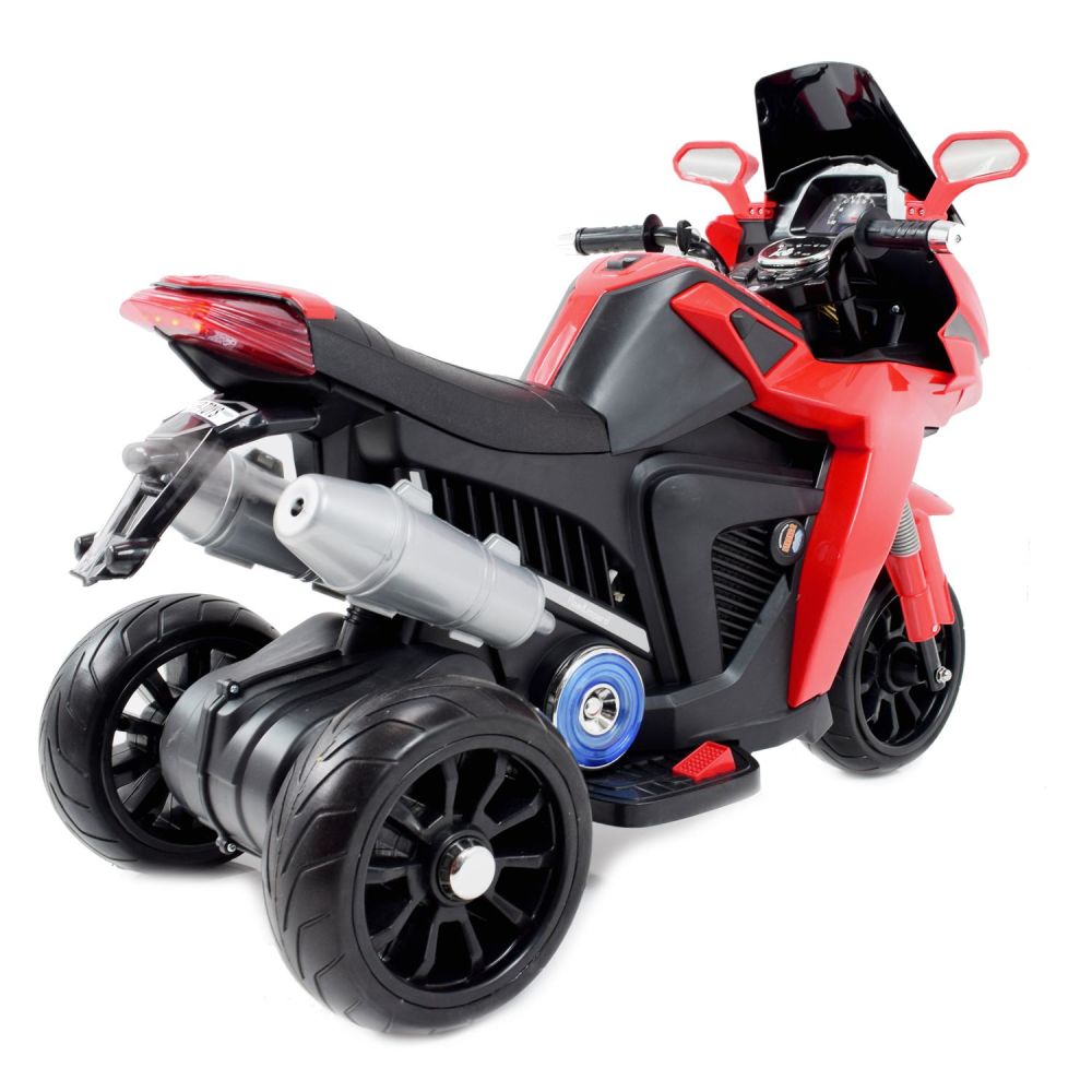 DIDELIS MOTOCIKLAS SU IŠMETIMO GARSO SIMULIACIJA, MINKŠTI RATAI STRONG 2 EXCLUSIVE/6288A