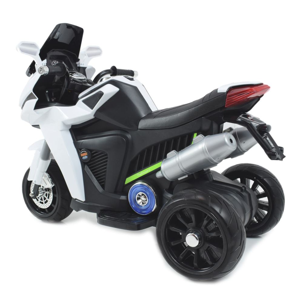 DIDELIS MOTOCIKLAS SU IŠMETIMO GARSO SIMULIACIJA, MINKŠTI RATAI STRONG 2 EXCLUSIVE/6288A