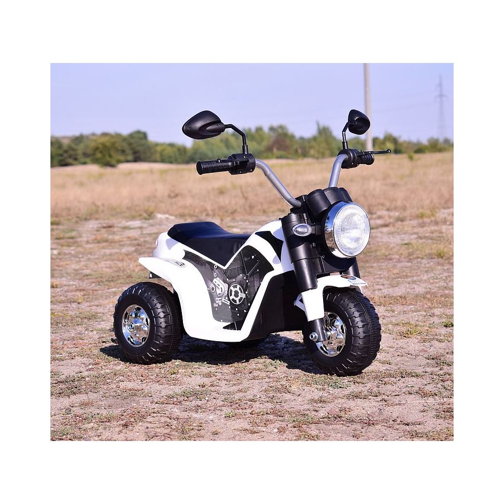 MOTOR CHOPPER - PIERWSZY MOTOREK DLA DZIECKA, MIĘKKIE SIEDZENIE/JC916