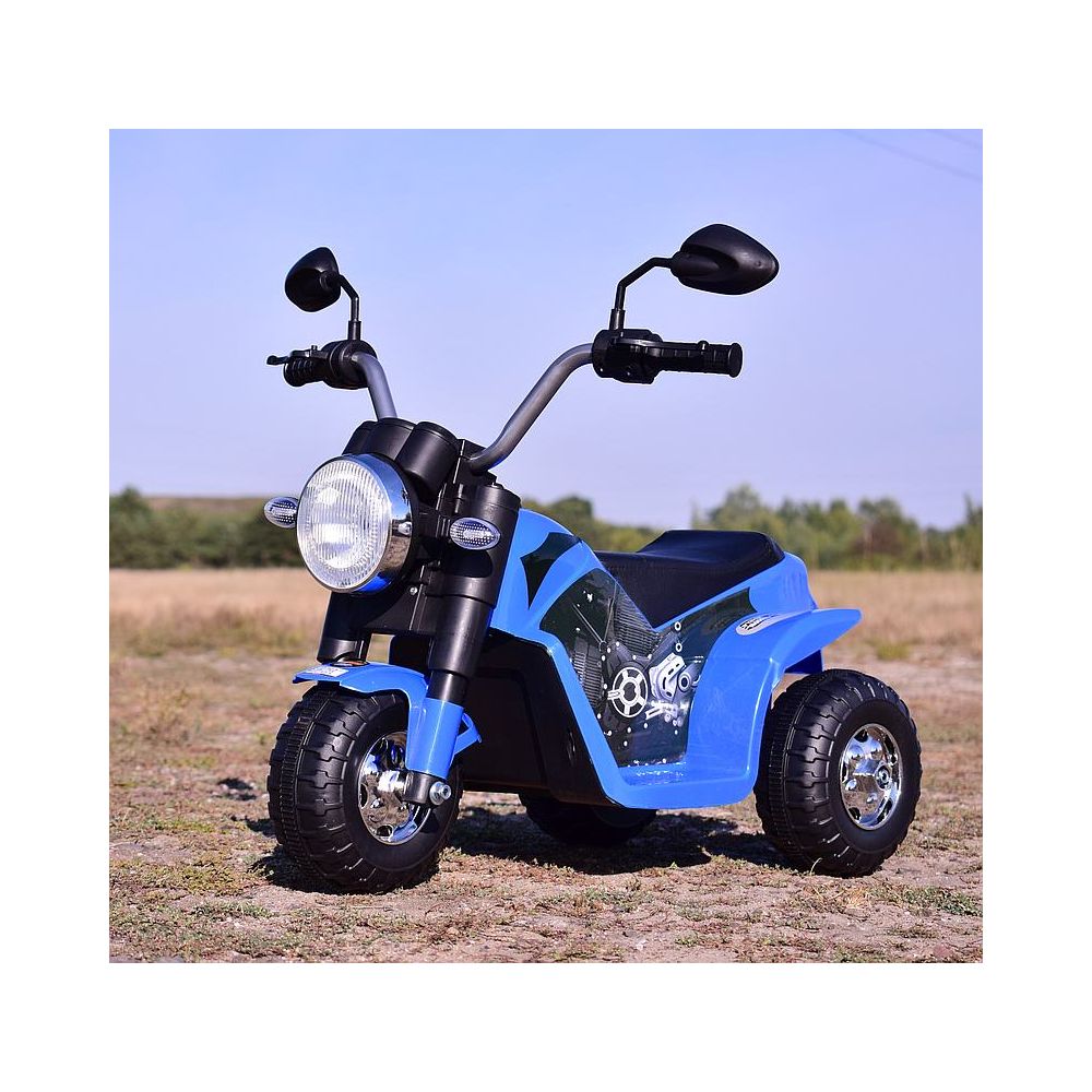 MOTOR CHOPPER - PIERWSZY MOTOREK DLA DZIECKA, MIĘKKIE SIEDZENIE/JC916