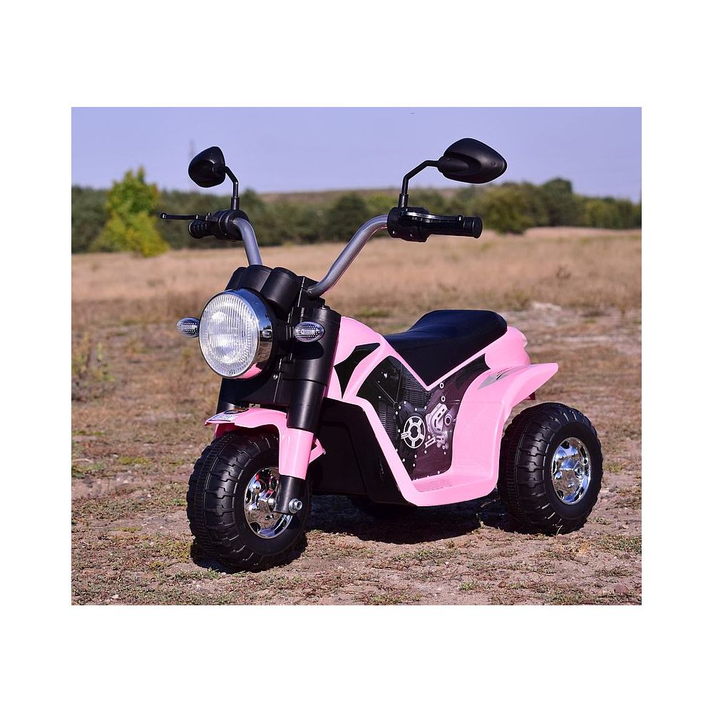 MOTOR CHOPPER - PIERWSZY MOTOREK DLA DZIECKA, MIĘKKIE SIEDZENIE/JC916