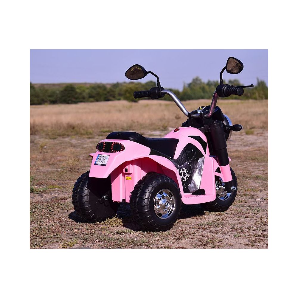 MOTOR CHOPPER - PIERWSZY MOTOREK DLA DZIECKA, MIĘKKIE SIEDZENIE/JC916