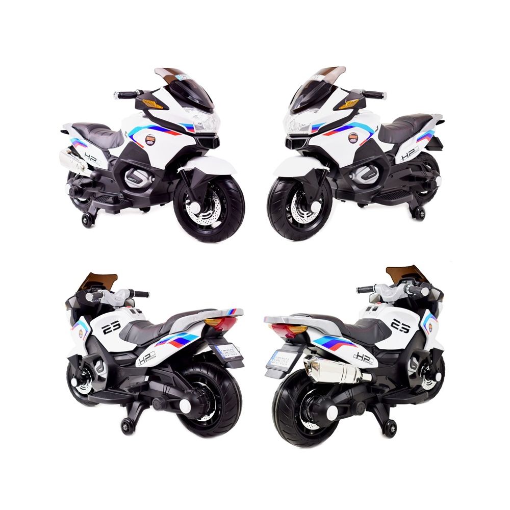 MEGA MOTOR Z GAZEM W RĄCZCE, HAMULCEM, KOŁA EVA/XMX609