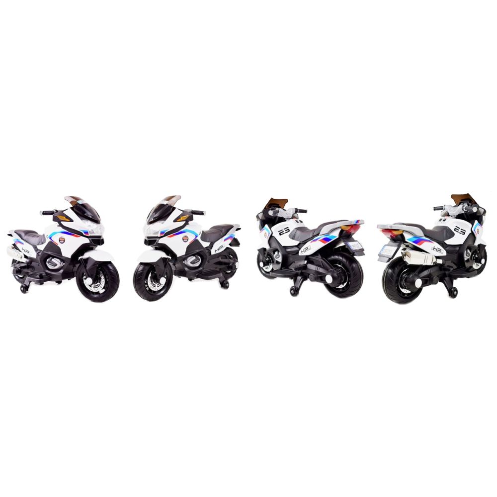 MEGA MOTOR Z GAZEM W RĄCZCE, HAMULCEM, KOŁA EVA/XMX609