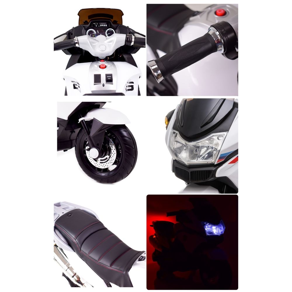 „MEGA MOTOR“ su dujų rankenėle, stabdžiu, EVA ratais / XMX609