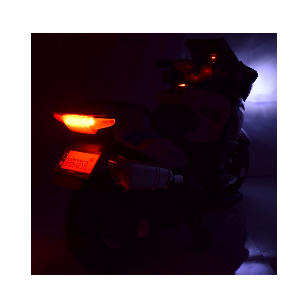 MEGA MOTOR Z GAZEM W RĄCZCE, HAMULCEM, KOŁA EVA/XMX609