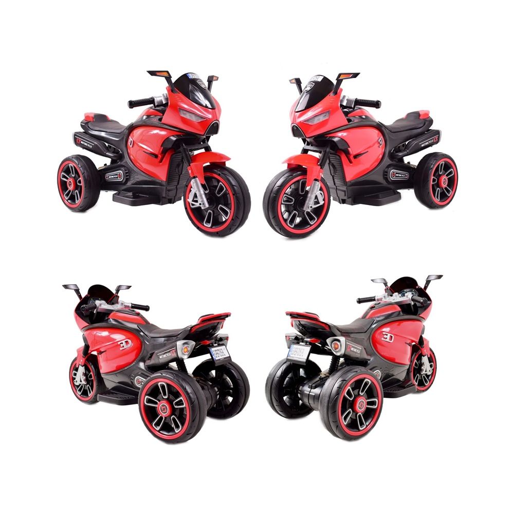 „PROMOTO“ 3 RATŲ „SUPER MOTOR“, MINKŠTA SĖDYNĖ, APŠVIETIMAS/LT618