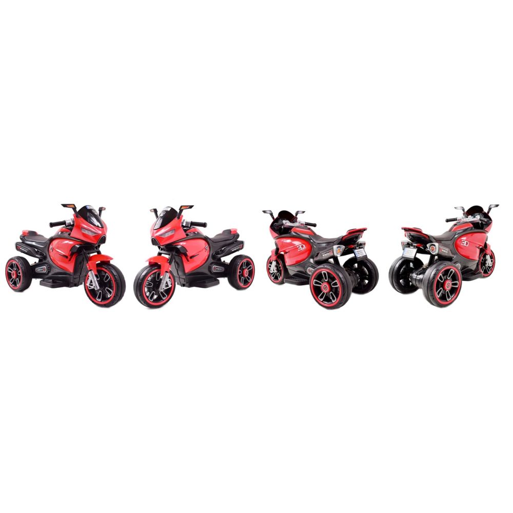 SUPER MOTOR 3 KOŁOWY PROMOTO, MIĘKKIE SIEDZENIE, OŚWIETLENIE/LT618
