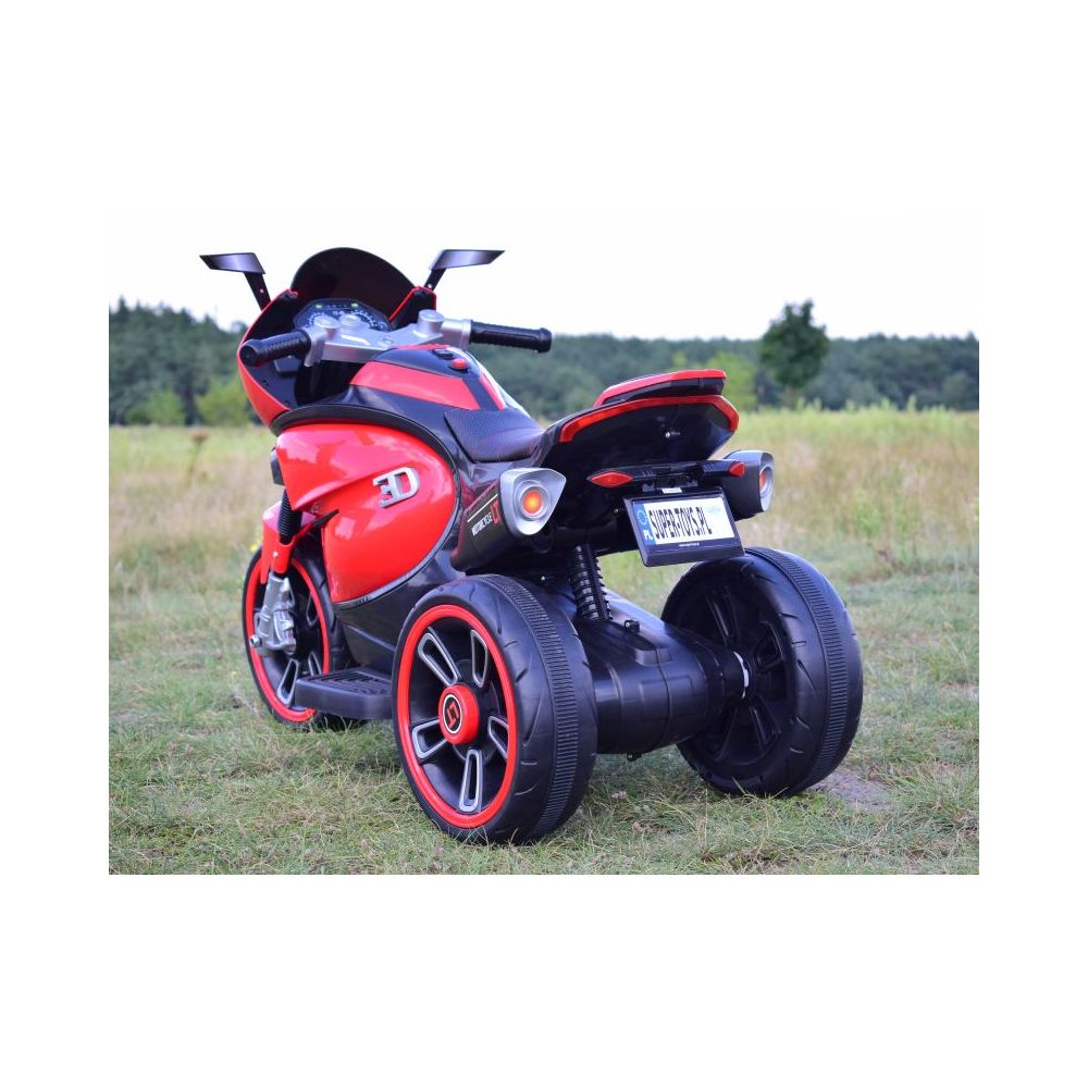 „PROMOTO“ 3 RATŲ „SUPER MOTOR“, MINKŠTA SĖDYNĖ, APŠVIETIMAS/LT618