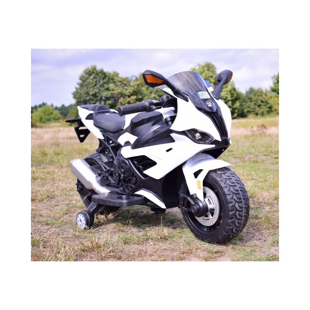 NAJNOWSZY MOTOR ŚCIGACZ KOŁA EVA, MIĘKKIE SIEDZENIE, GAZ W MANETCE, HAMULEC/5-1000