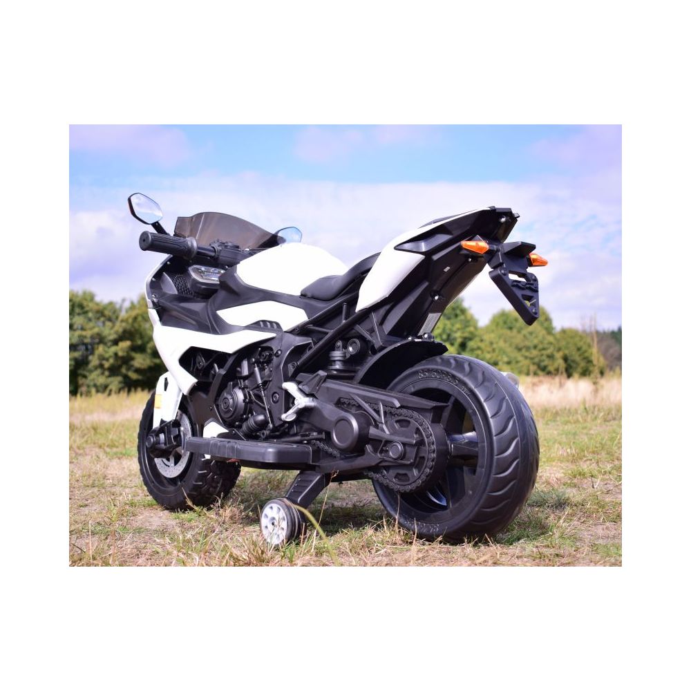 NAUJAUSIAS „EVA“ RATŲ LENKTYNIŲ MOTOCIKLAS, MINKŠTA SĖDYNĖ, AKCELERATORIUS RANKENĖJE, STABDYS/5-1000
