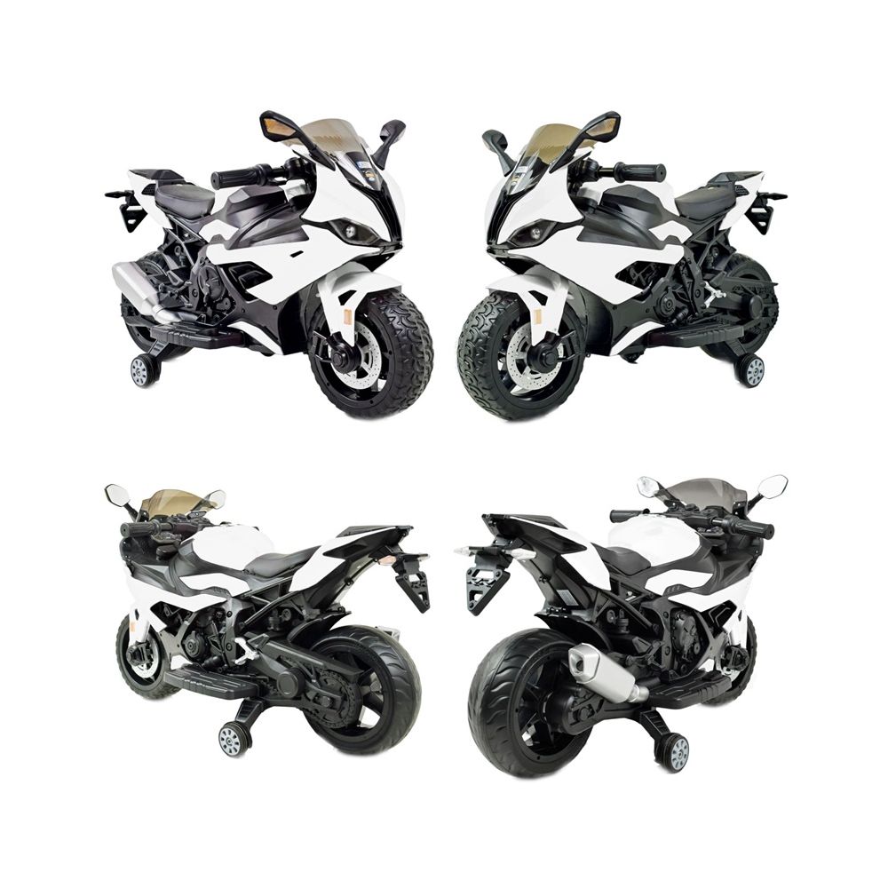 NAJNOWSZY MOTOR ŚCIGACZ KOŁA EVA, MIĘKKIE SIEDZENIE, GAZ W MANETCE, HAMULEC/5-1000