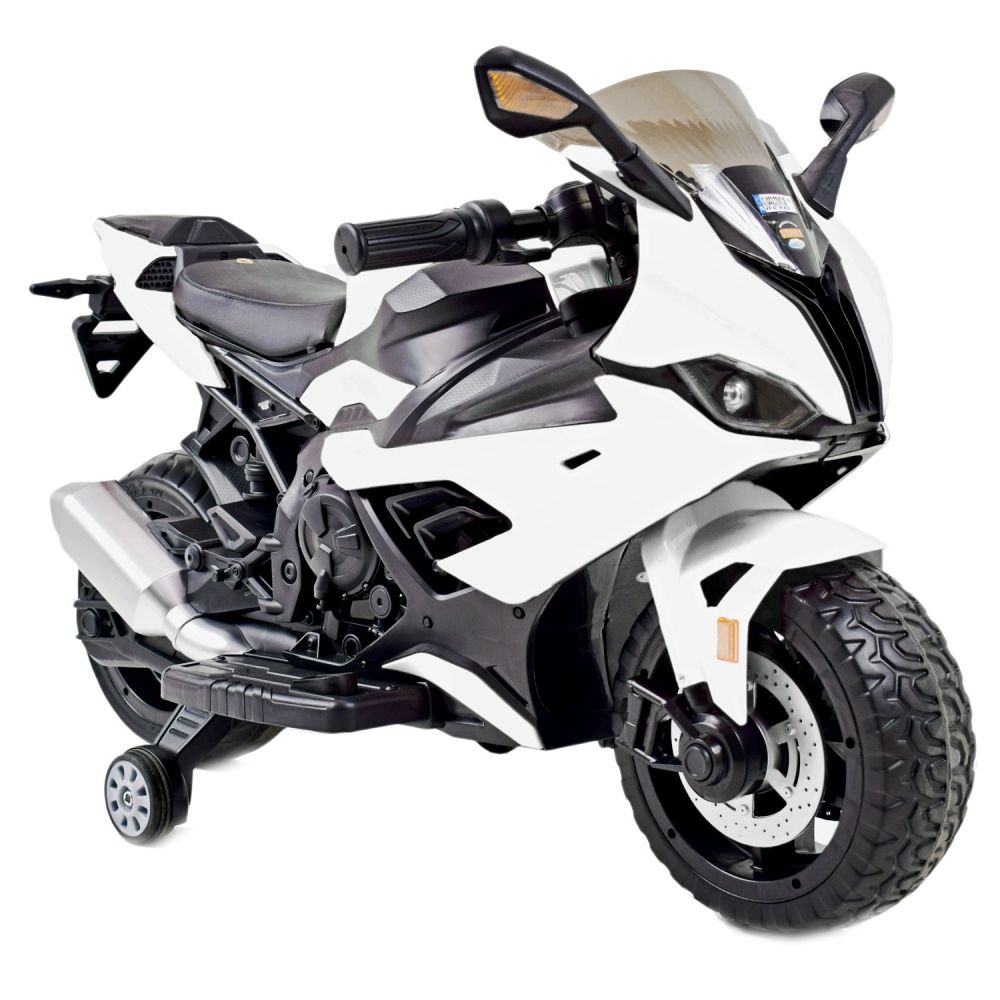 NAUJAUSIAS „EVA“ RATŲ LENKTYNIŲ MOTOCIKLAS, MINKŠTA SĖDYNĖ, AKCELERATORIUS RANKENĖJE, STABDYS/5-1000