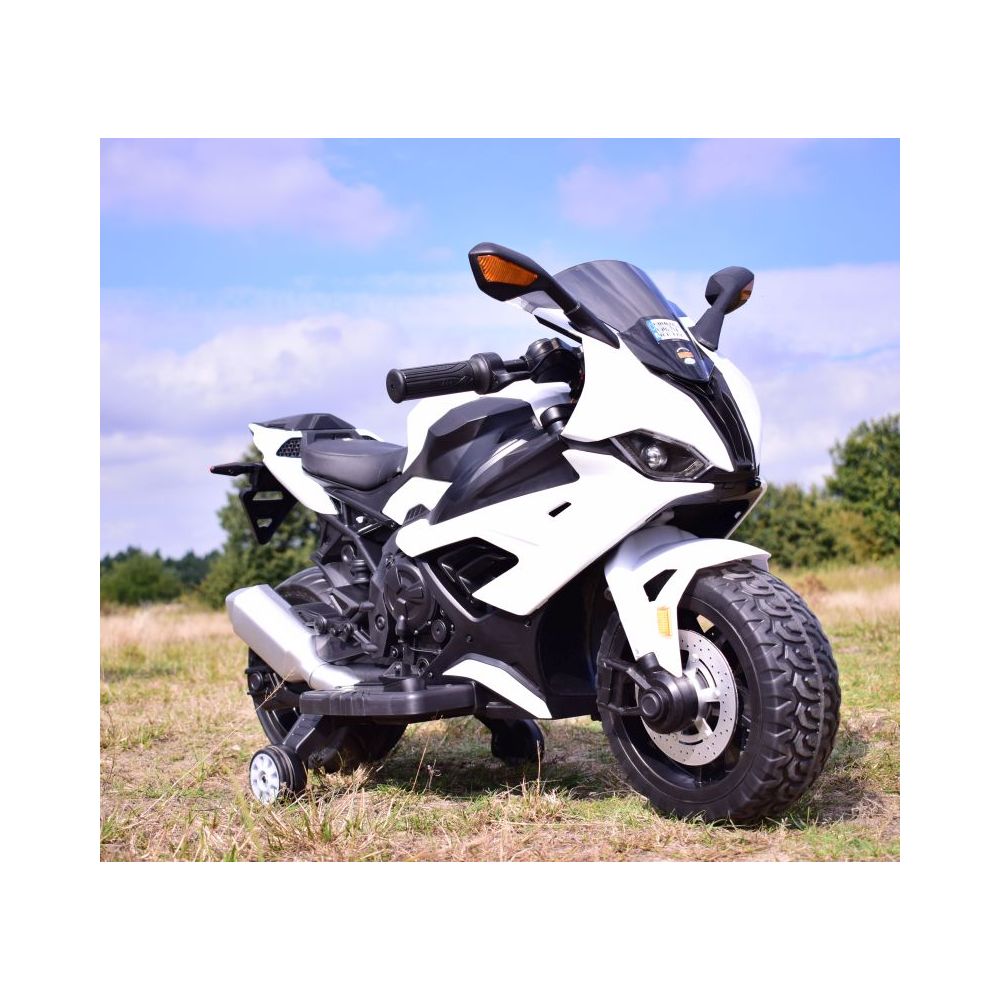 NAJNOWSZY MOTOR ŚCIGACZ KOŁA EVA, MIĘKKIE SIEDZENIE, GAZ W MANETCE, HAMULEC/5-1000
