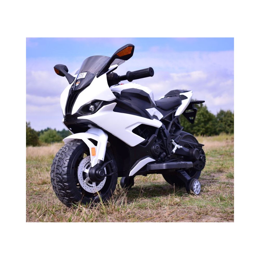 NAJNOWSZY MOTOR ŚCIGACZ KOŁA EVA, MIĘKKIE SIEDZENIE, GAZ W MANETCE, HAMULEC/5-1000