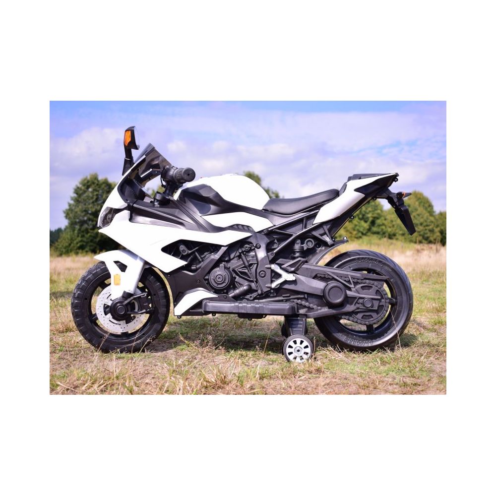 NAJNOWSZY MOTOR ŚCIGACZ KOŁA EVA, MIĘKKIE SIEDZENIE, GAZ W MANETCE, HAMULEC/5-1000