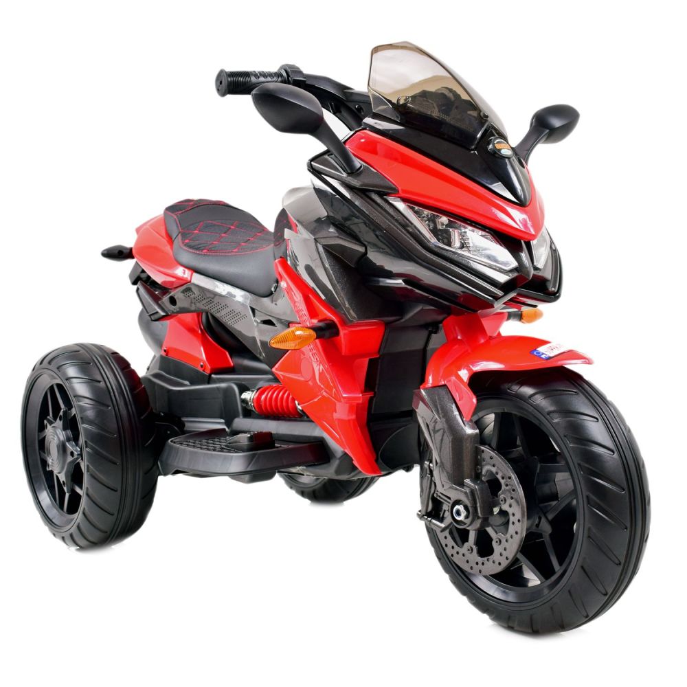 „MEGA MOTOR“ 3 RATAI – MINKŠTI EVA RATAI, MINKŠTA DĖLIONĖ SĖDYNĖ / HS-5188