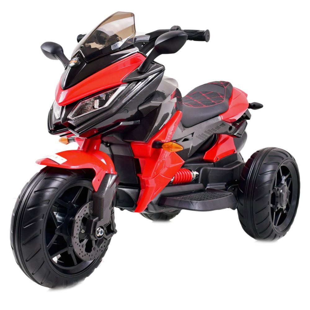 „MEGA MOTOR“ 3 RATAI – MINKŠTI EVA RATAI, MINKŠTA DĖLIONĖ SĖDYNĖ / HS-5188