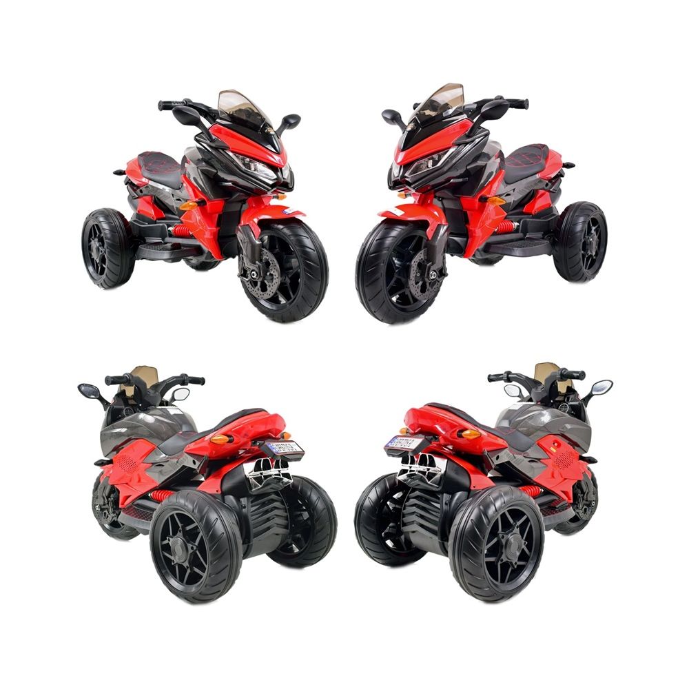 MEGA MOTOR 3 KOŁOWY - MIĘKKIE KOŁA EVA, MIĘKKIE PIKOWANE SIEDZENIE/HS-5188