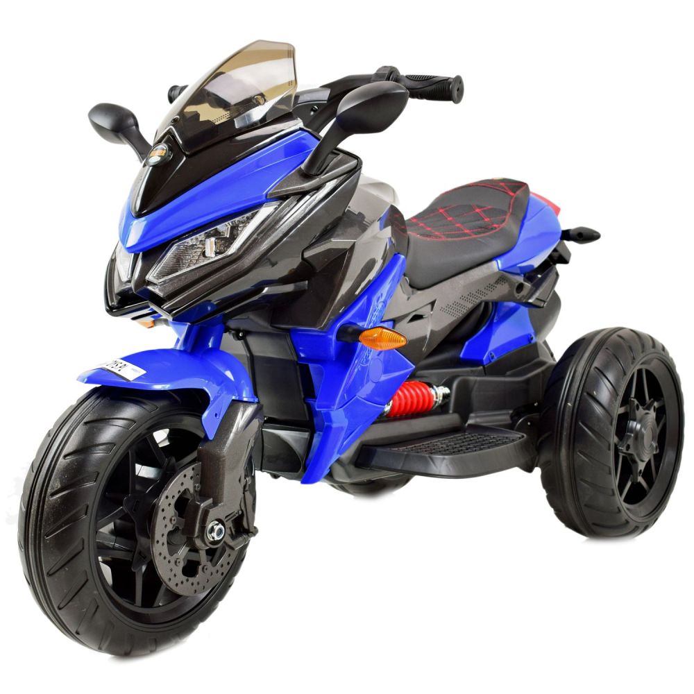 „MEGA MOTOR“ 3 RATAI – MINKŠTI EVA RATAI, MINKŠTA DĖLIONĖ SĖDYNĖ / HS-5188