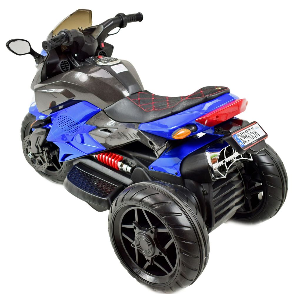 „MEGA MOTOR“ 3 RATAI – MINKŠTI EVA RATAI, MINKŠTA DĖLIONĖ SĖDYNĖ / HS-5188