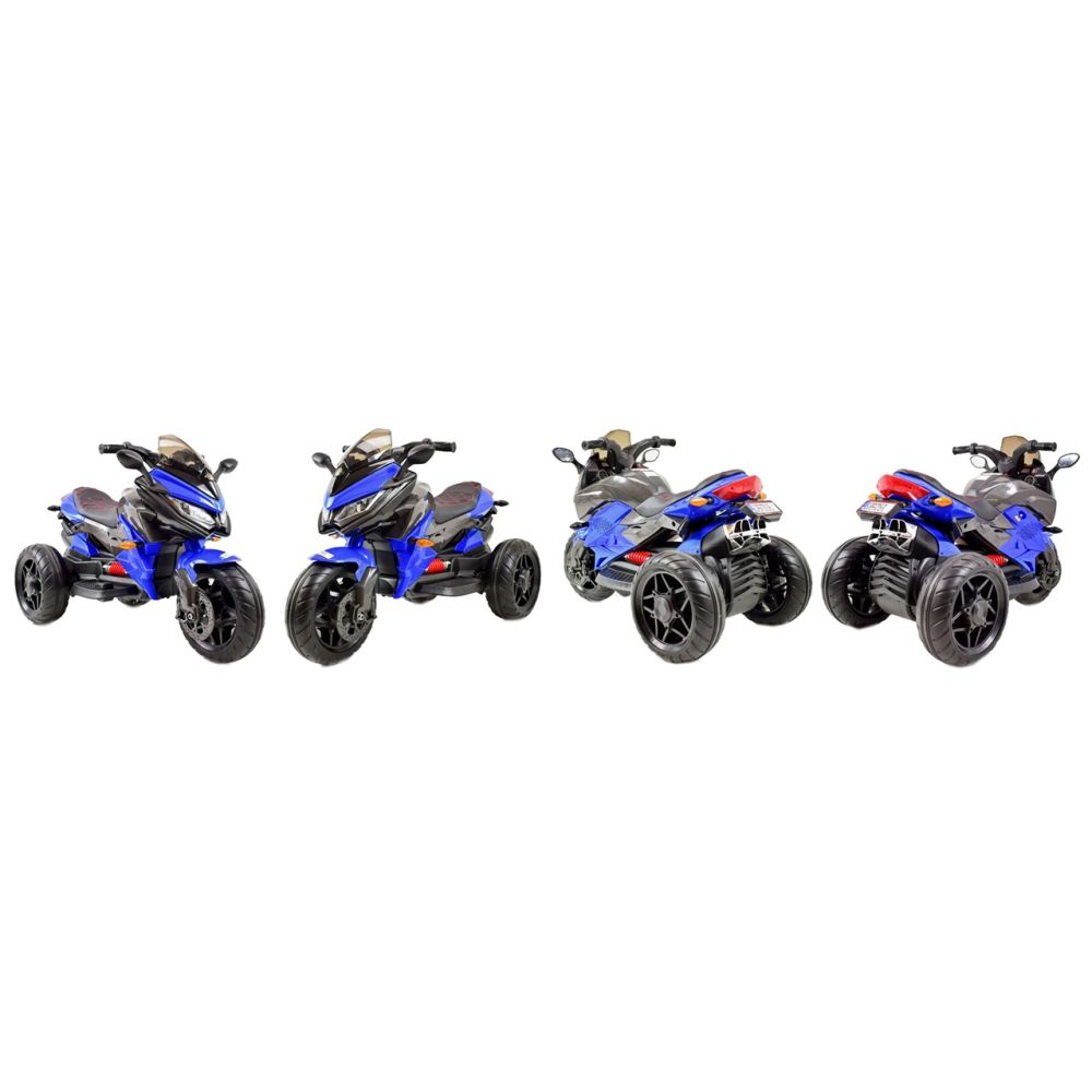 „MEGA MOTOR“ 3 RATAI – MINKŠTI EVA RATAI, MINKŠTA DĖLIONĖ SĖDYNĖ / HS-5188