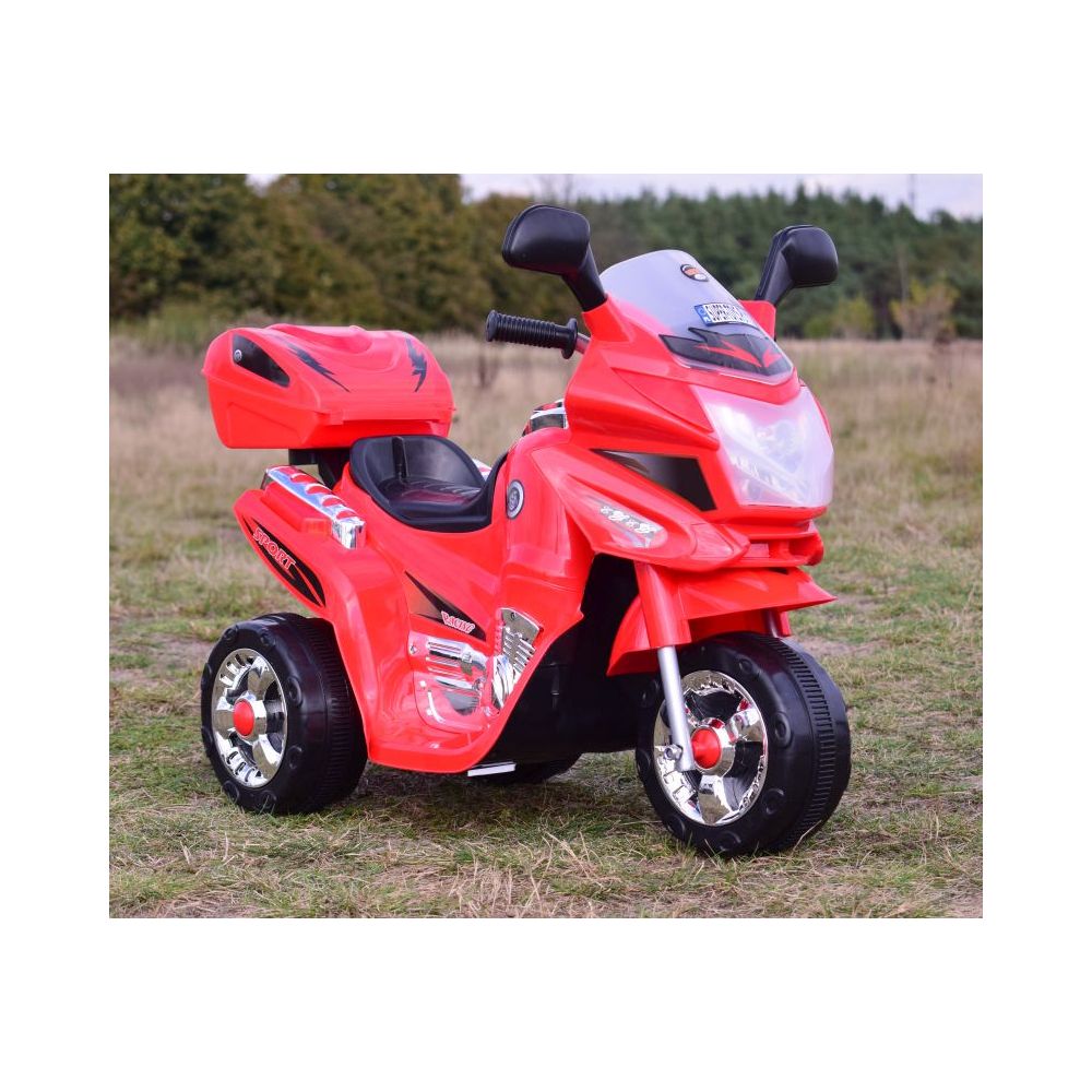 MOTOR, MOTOREK ŚCIGACZ Z KUFERKIEM I DŹWIĘKAMI/MOTOR-518