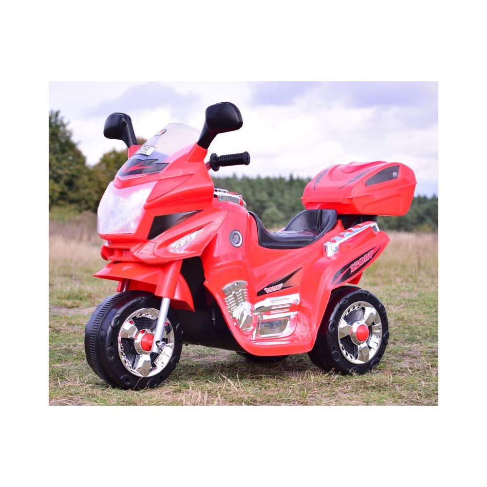 MOTOCIKLAS, LENKTYNINIS MOTOCIKLAS SU BAGAŽINE IR GARSO EFEKTAIS/MOTOR-518