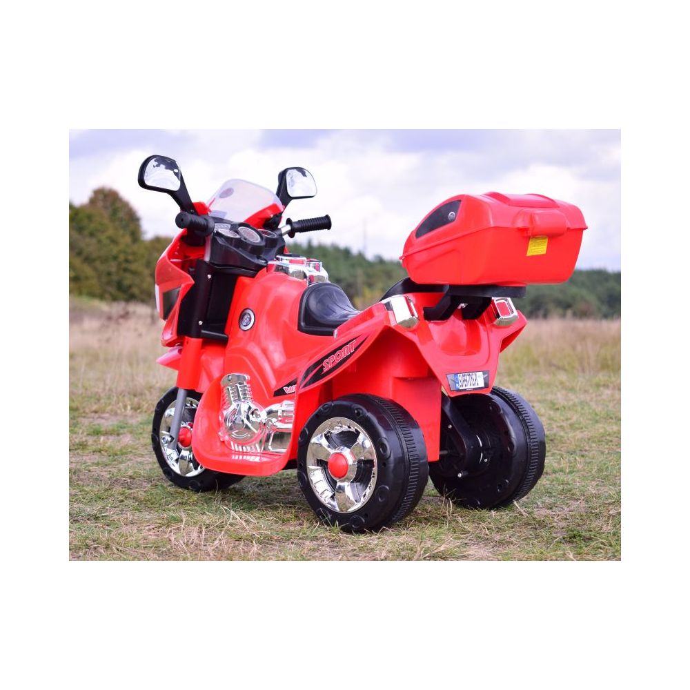 MOTOCIKLAS, LENKTYNINIS MOTOCIKLAS SU BAGAŽINE IR GARSO EFEKTAIS/MOTOR-518
