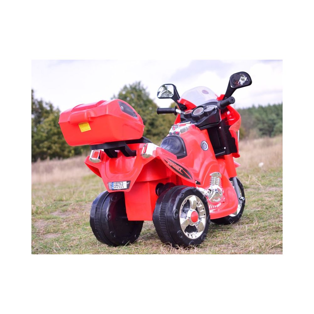 MOTOCIKLAS, LENKTYNINIS MOTOCIKLAS SU BAGAŽINE IR GARSO EFEKTAIS/MOTOR-518