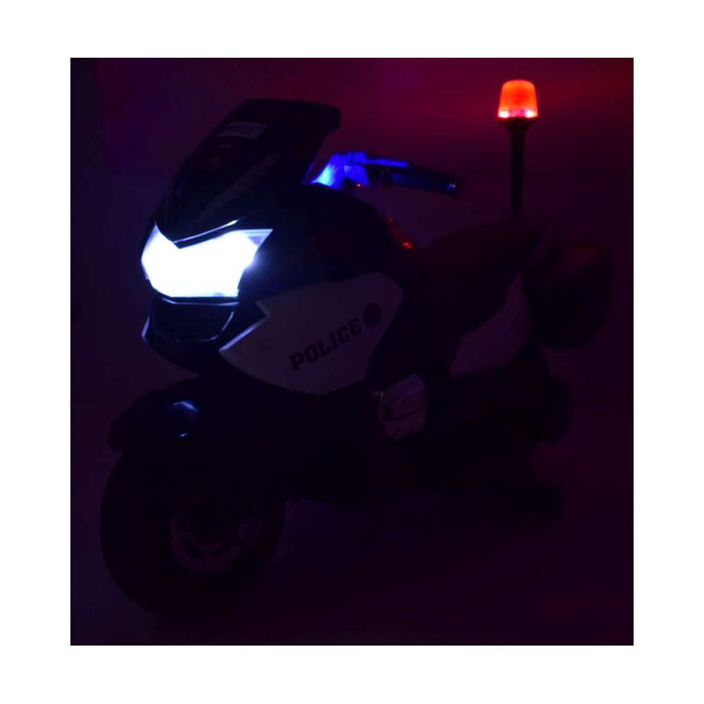 DIDŽIAUSIAS SUPER GREITAS MOTOCIKLAS – POLICIJOS LENKTYNINIS MOTOCIKLAS 118, MINKŠTI RATAI, MINKŠTA SĖDYNĖ, AKCELERATORIUS RANKE