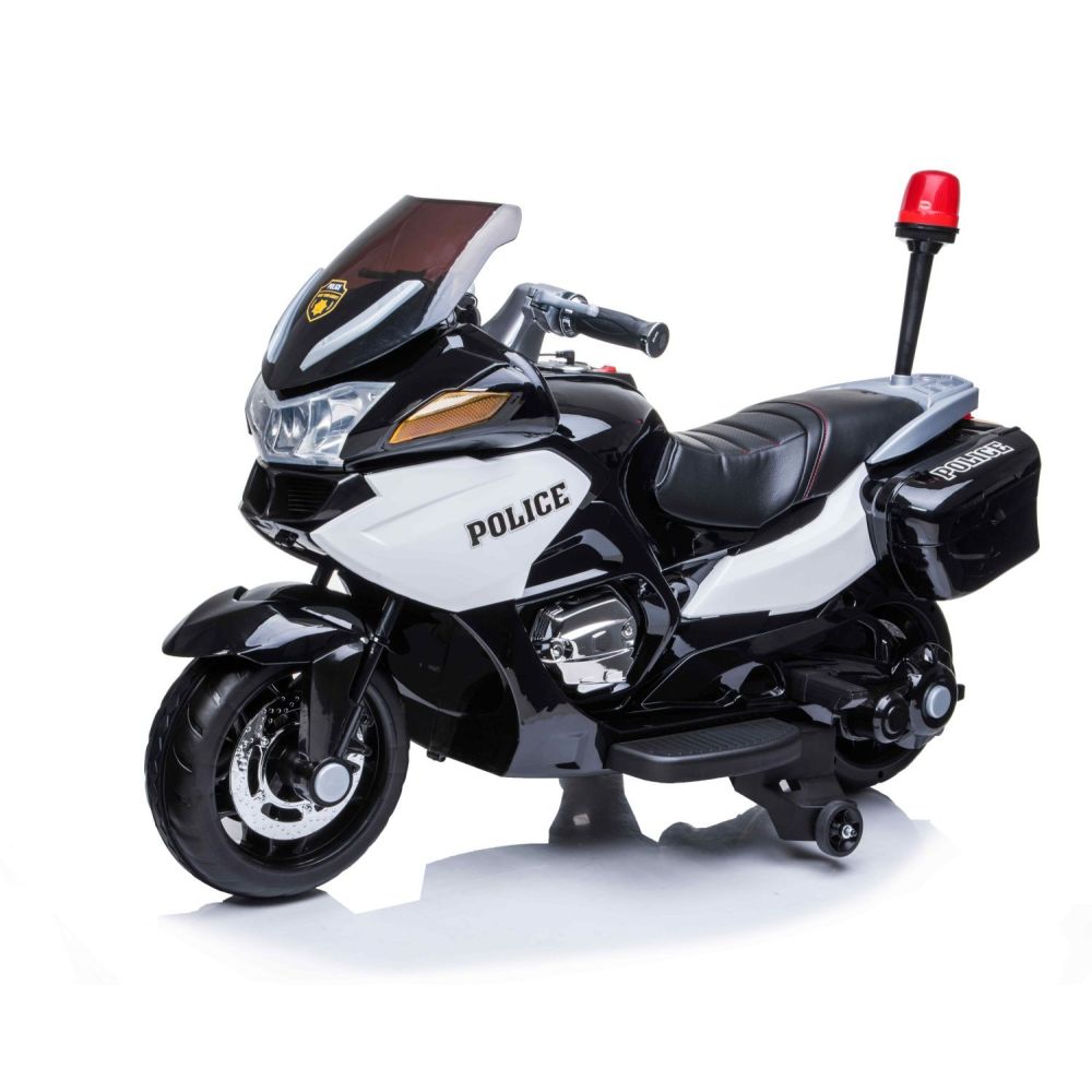 NAJWIĘKSZY SUPER SZYBKI MOTOR ŚCIGACZ POLICYJNY 118, MIĘKKIE KOŁA, MIĘKKIE SIEDZENIE, GAZ W RĄCZCE, HAMULEC /HZB118