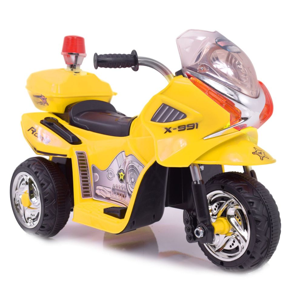 MOTORAS, POLICIJOS MOTOCIKLAS SU ŠVIESOS SIGNALU / WXE368