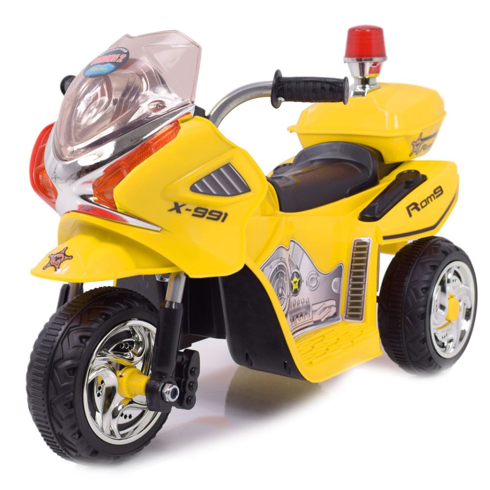 MOTORAS, POLICIJOS MOTOCIKLAS SU ŠVIESOS SIGNALU / WXE368