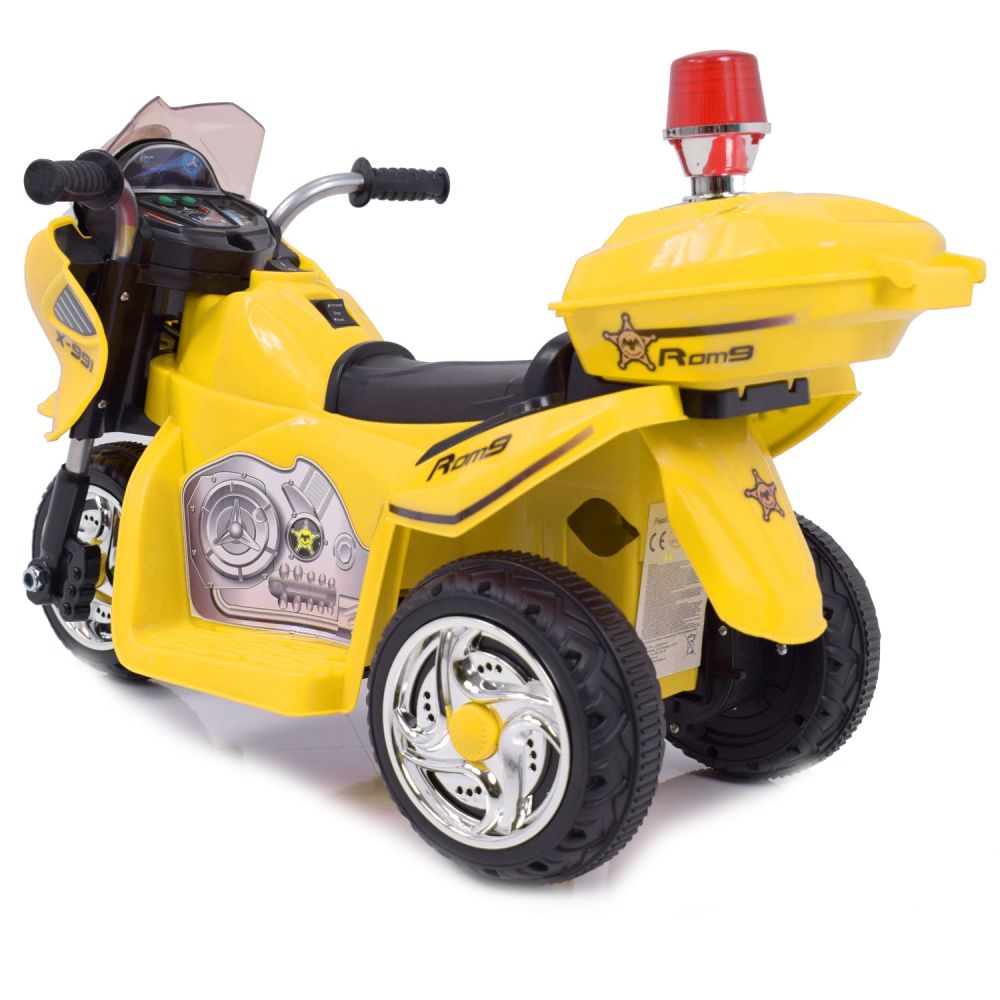 MOTORAS, POLICIJOS MOTOCIKLAS SU ŠVIESOS SIGNALU / WXE368