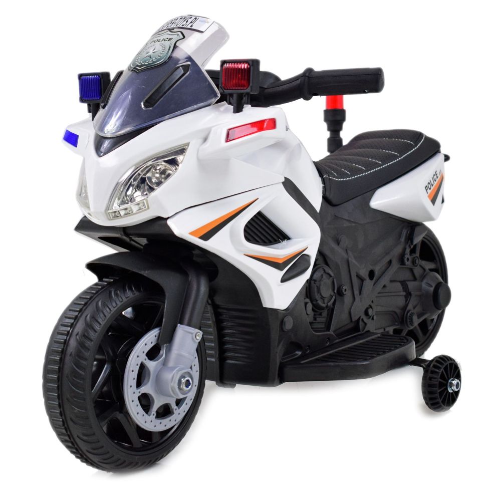 PIRMASIS POLICIJOS MOTOCIKLAS SU ŠVIESOS SIGNALU – MAŽYLIUI / JC-911