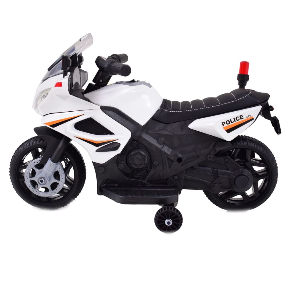 PIRMASIS POLICIJOS MOTOCIKLAS SU ŠVIESOS SIGNALU – MAŽYLIUI / JC-911