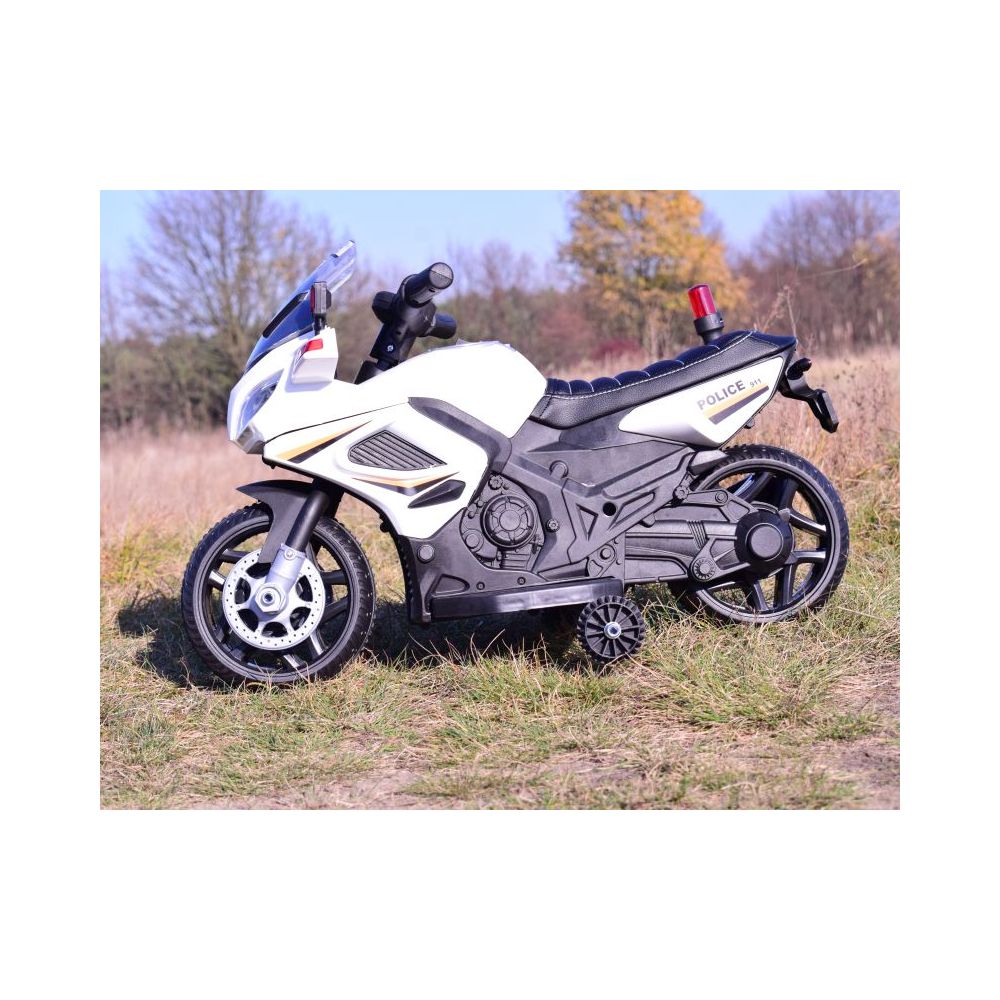 PIERWSZY MOTOR POLICYJNY Z KOGUTEM - DLA MALUSZKA/JC-911