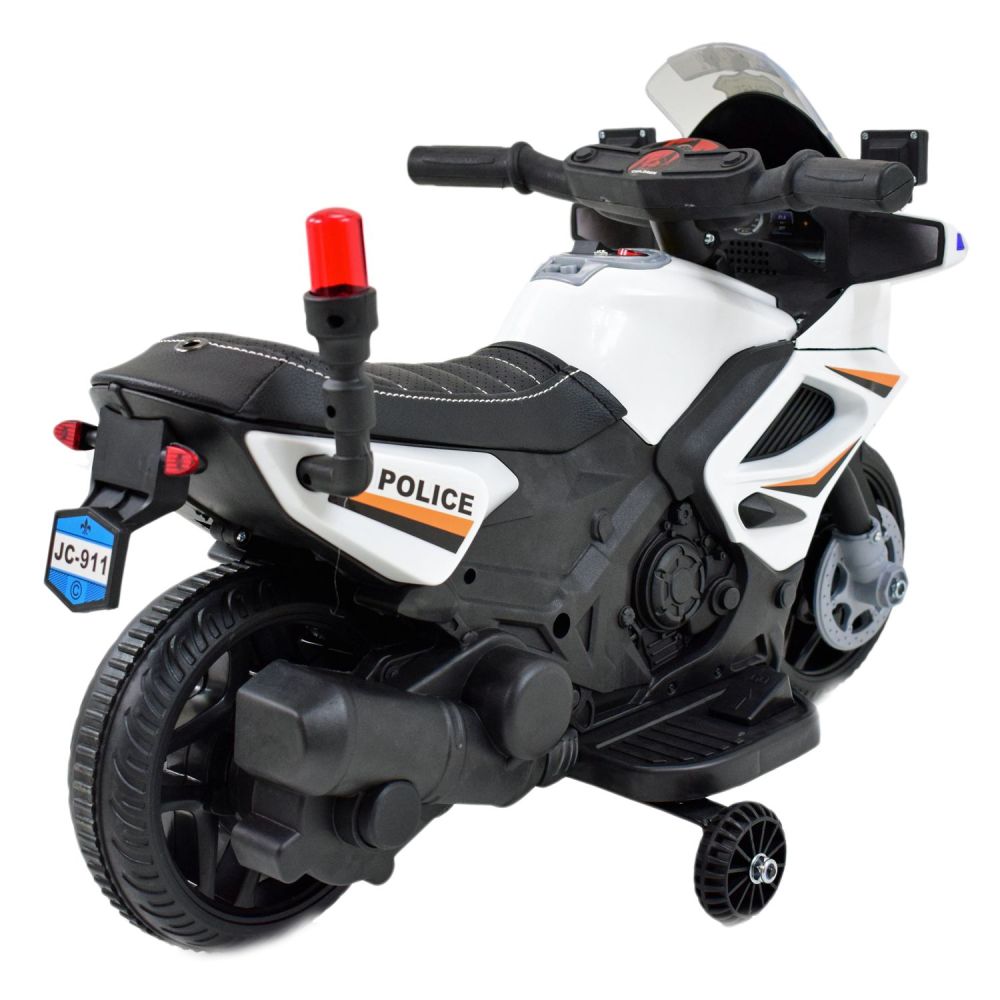 PIRMASIS POLICIJOS MOTOCIKLAS SU ŠVIESOS SIGNALU – MAŽYLIUI / JC-911
