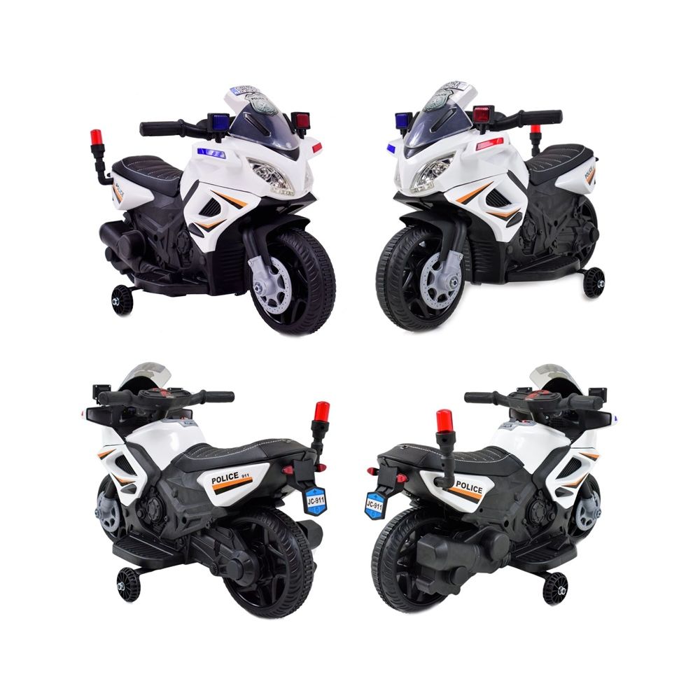 PIRMASIS POLICIJOS MOTOCIKLAS SU ŠVIESOS SIGNALU – MAŽYLIUI / JC-911