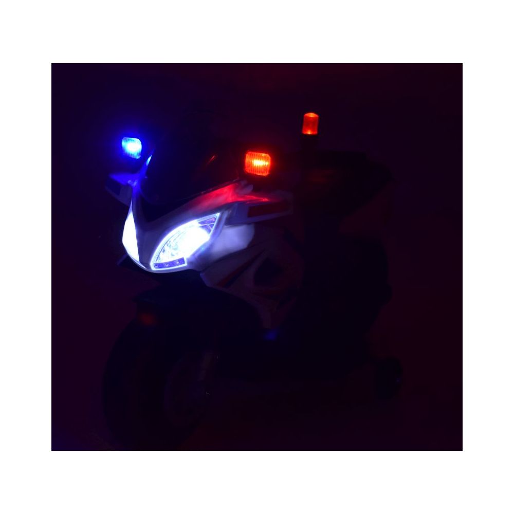 PIRMASIS POLICIJOS MOTOCIKLAS SU ŠVIESOS SIGNALU – MAŽYLIUI / JC-911