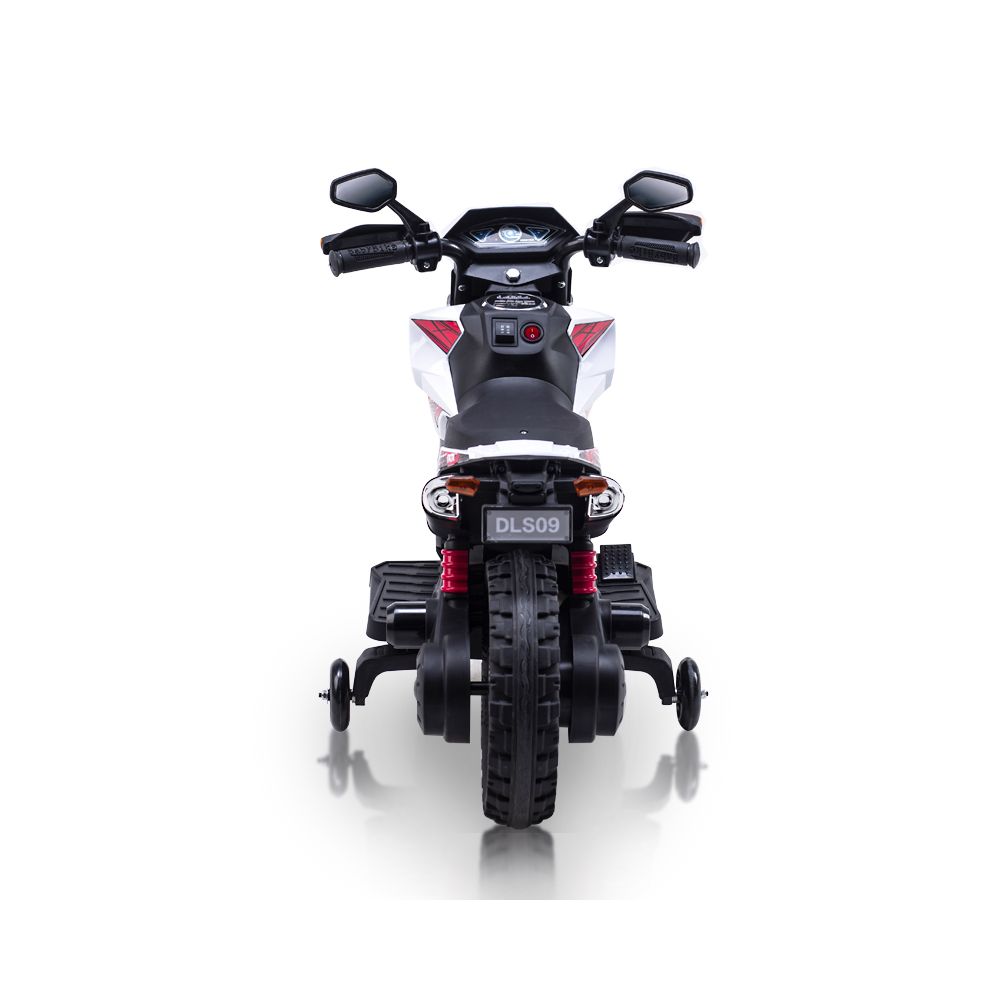 NAUJAUSIAS PIRMASIS AKUMULIATORINIS „TURBON“ KROSO MOTOCIKLAS, MINKŠTA SĖDYNĖ, AKCELERATORIUS RANKENĖJE, STABDYS/DLS09-HAND